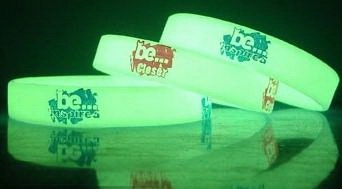 Glow in the Dark Silicone Wristband 1