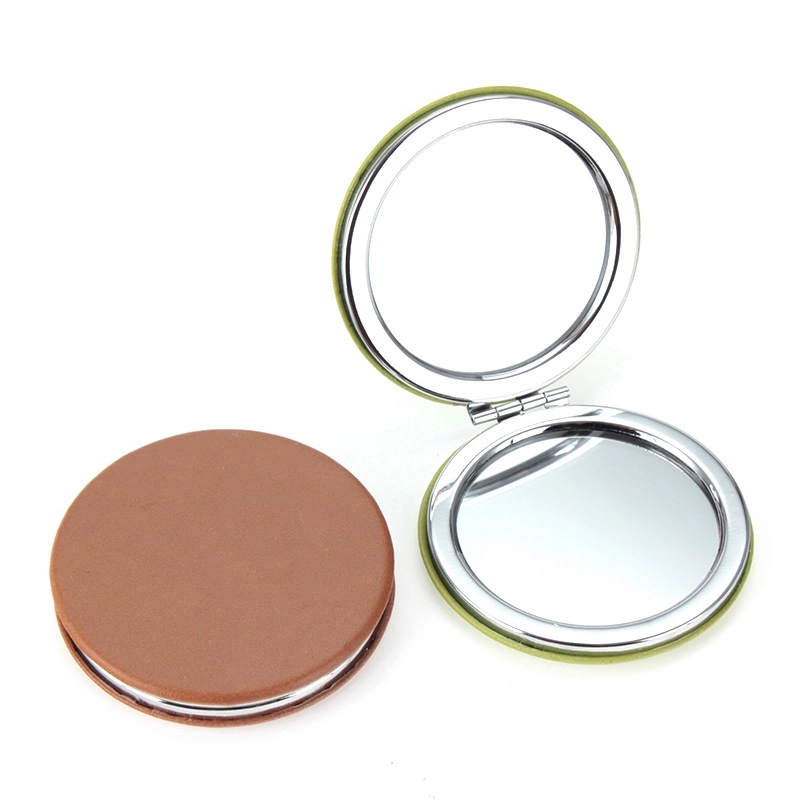 PU Leather Folding Mirror- Round 3