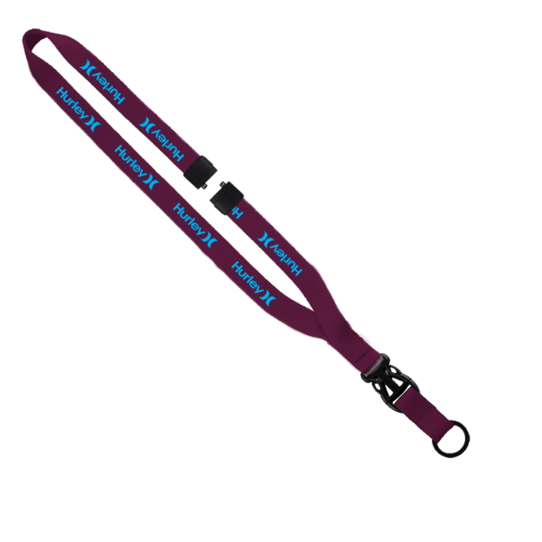 3/4" Smooth Nylon Slide Release Lanyard