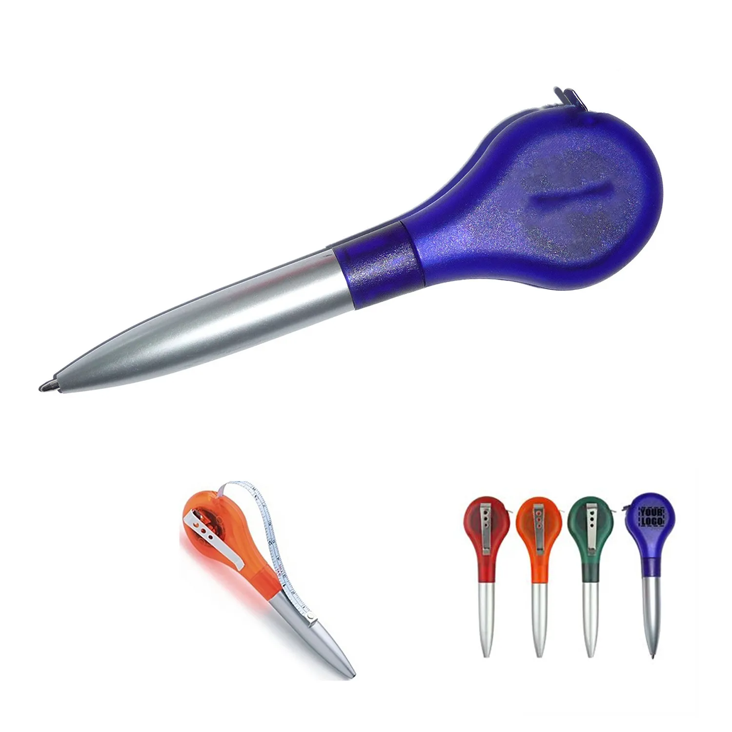 Multi-Functional Ballpoint Pens with Tape Measure 4