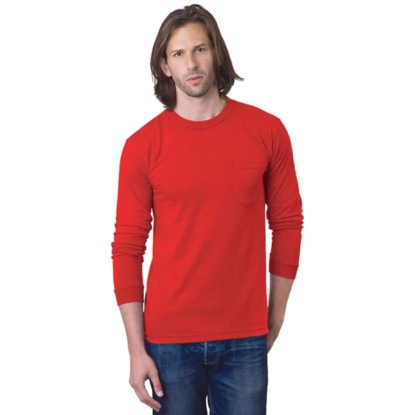 Unisex Pocket Long Sleeve Crew 11
