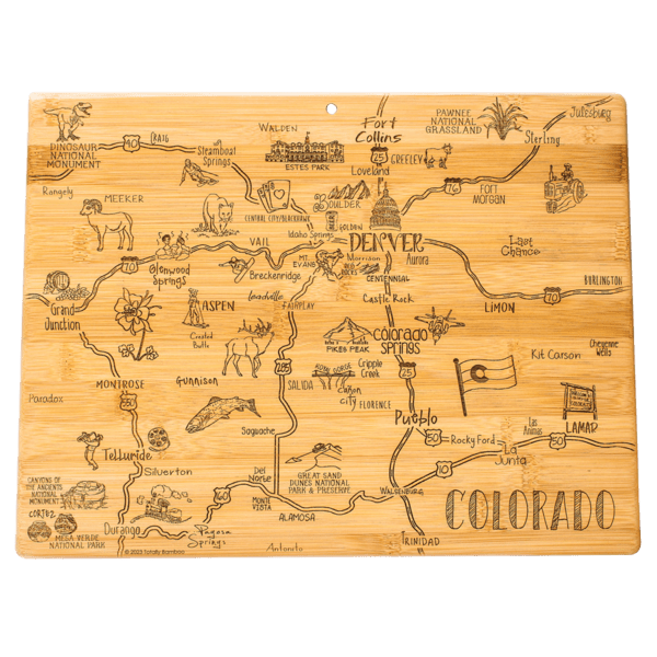 U.S. Destination Bamboo Cutting and Serving Boards 1141