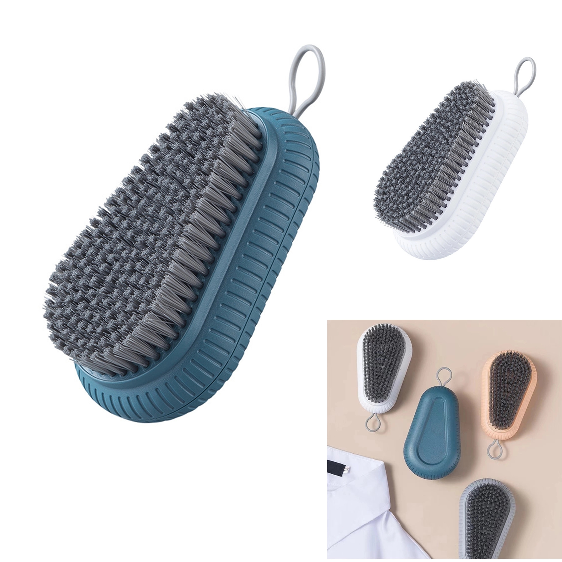 Laundry Clothes Shoes Scrubbing Brush 2