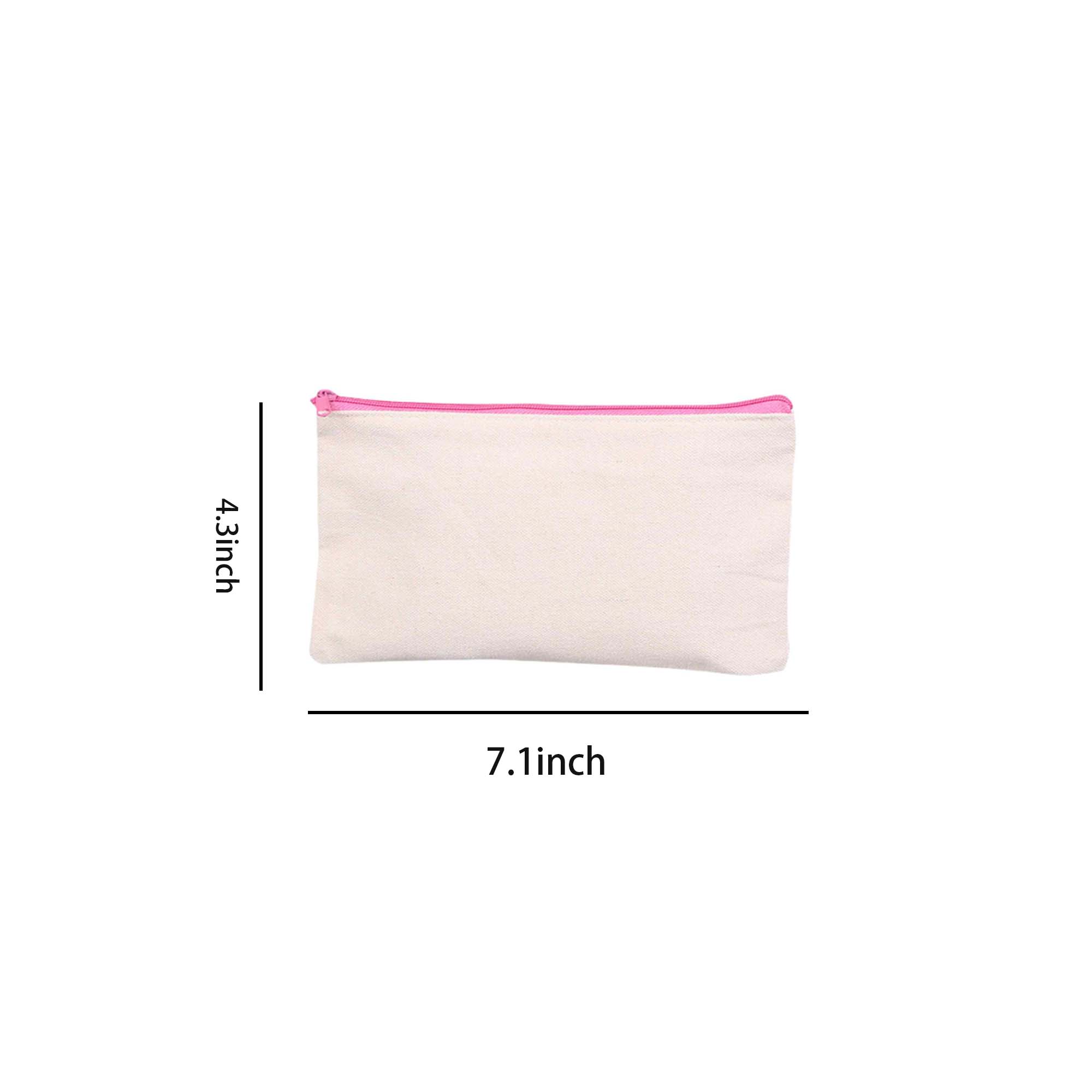 Canvas Zipper Pouch Bag 4