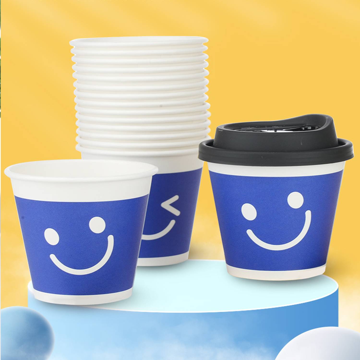Coffee Smiley Paper Cup 5