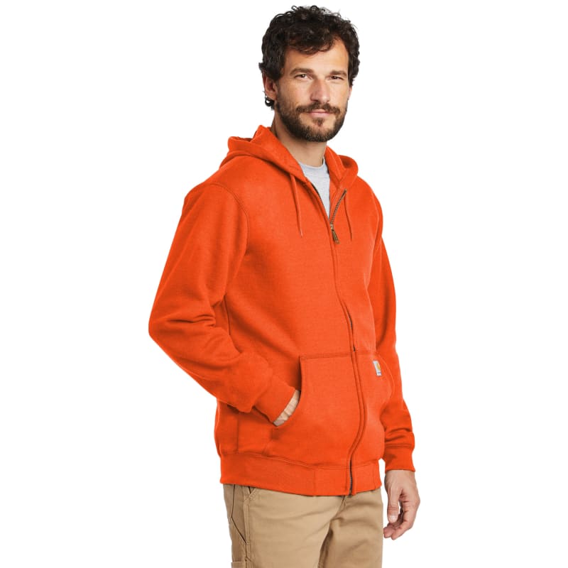Carhartt Midweight Hooded Zip-Front Sweatshirt., custom hoodie or sweatshirt with logo imprint 14