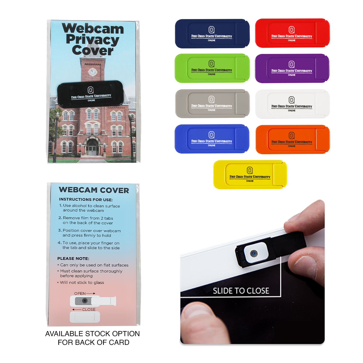 Webcam Cover with Card 4