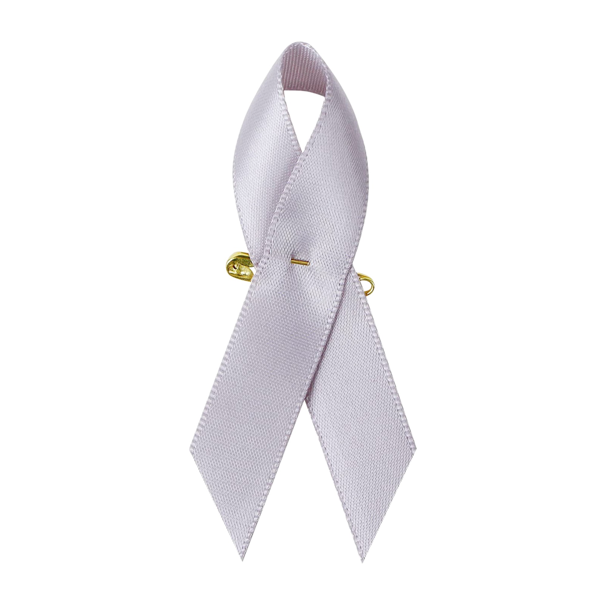 Polyester Awareness Ribbon With Custom Logo Print 11
