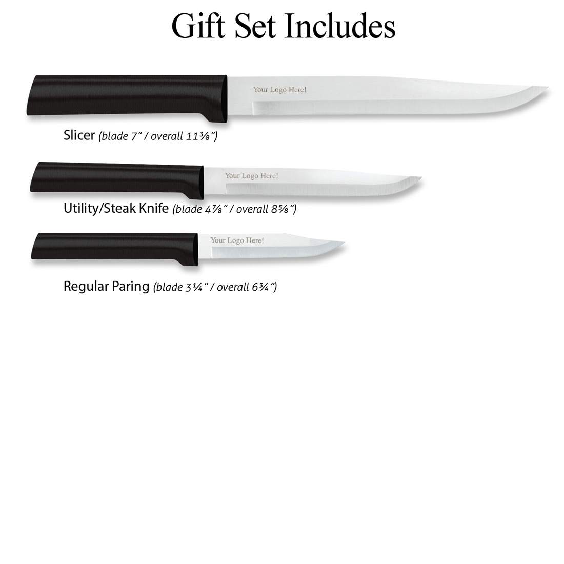 Housewarming Gift Set w/Black Handle 2