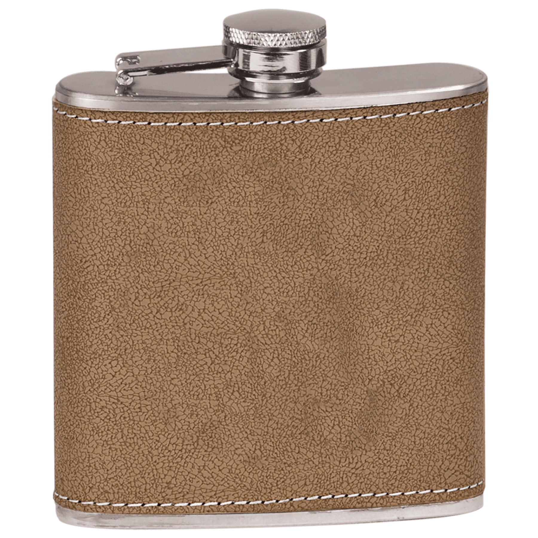 Leather Stainless Steel Flask 4