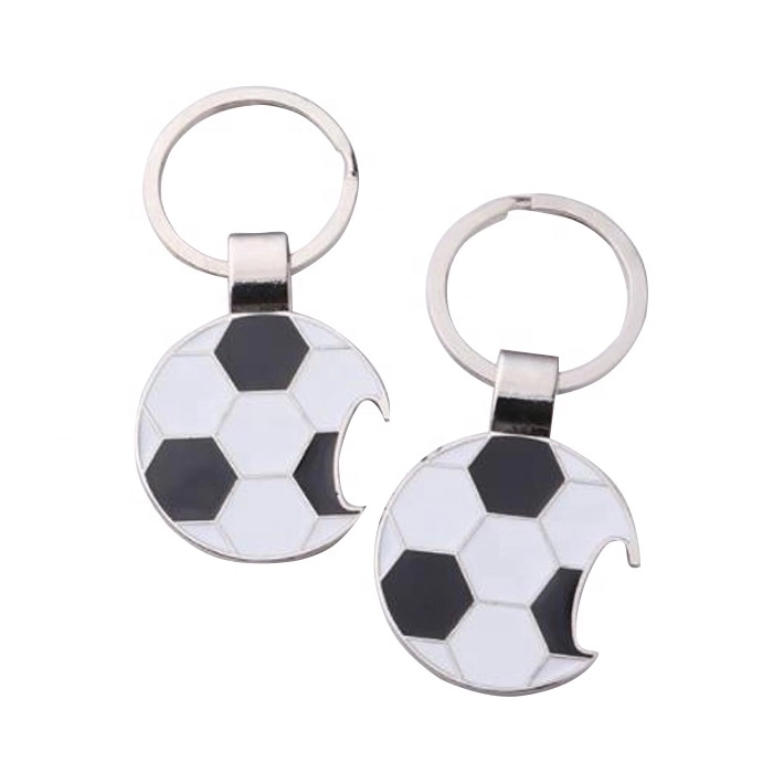 Football Shape Keychain with Bottle Opener 3