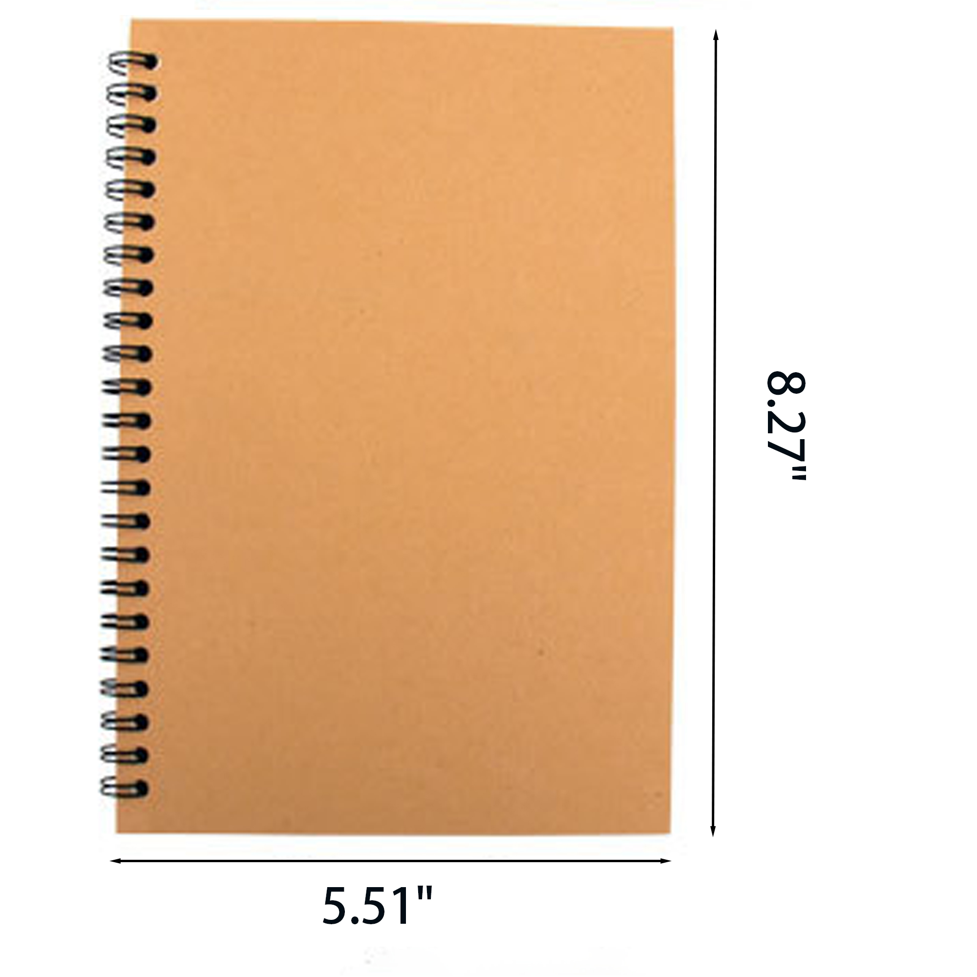 Cardboard Spiral Notebook 3