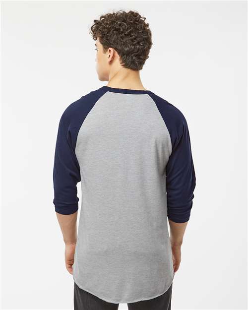 Unisex Fine Jersey Raglan T-Shirt - 245 162