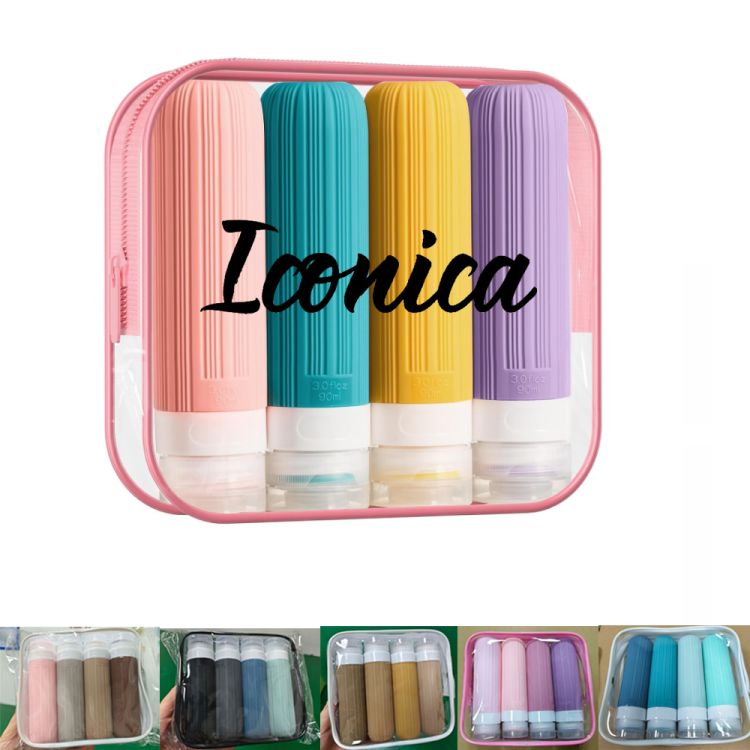 Silicone Travel Bottles Set 2