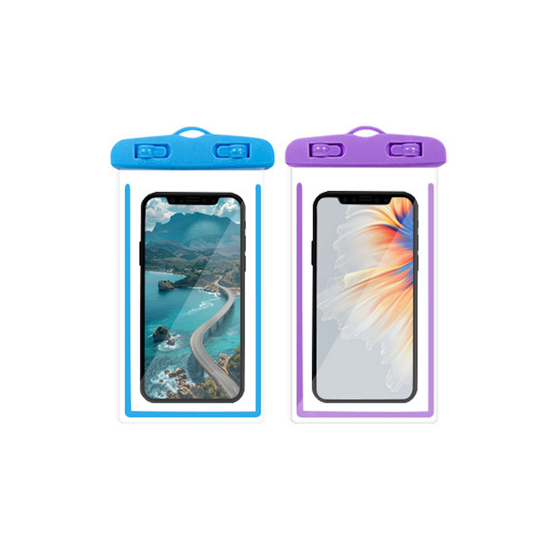 Fully Transparent PVC Phone Waterproof Bag 2