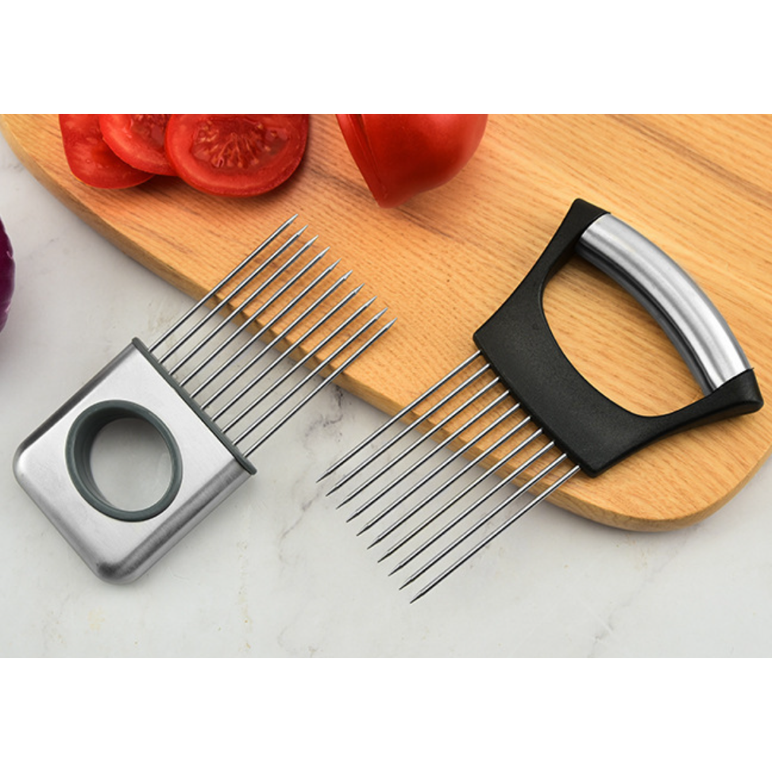 304 Stainless Steel Onion Insert Loose Meat Needle 2