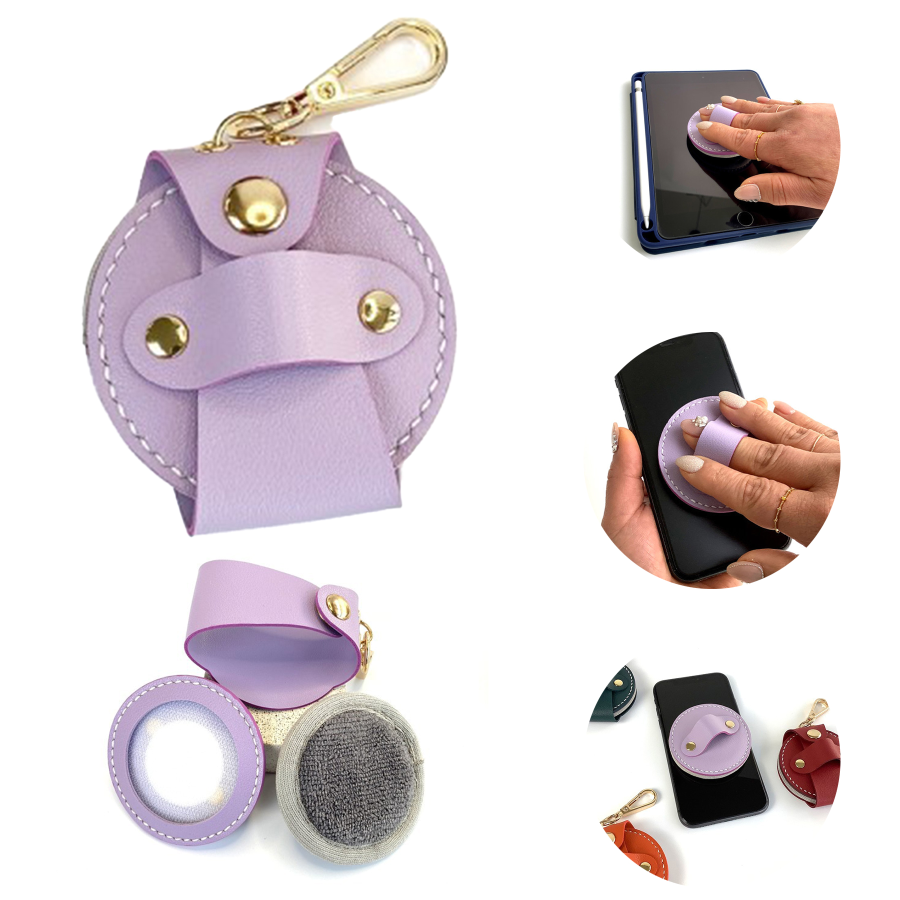 Leather Microfiber LCD Cleaner 2