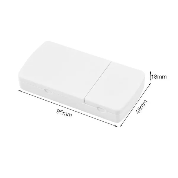 2 Compartment Pillbox with Pill Cutter 10