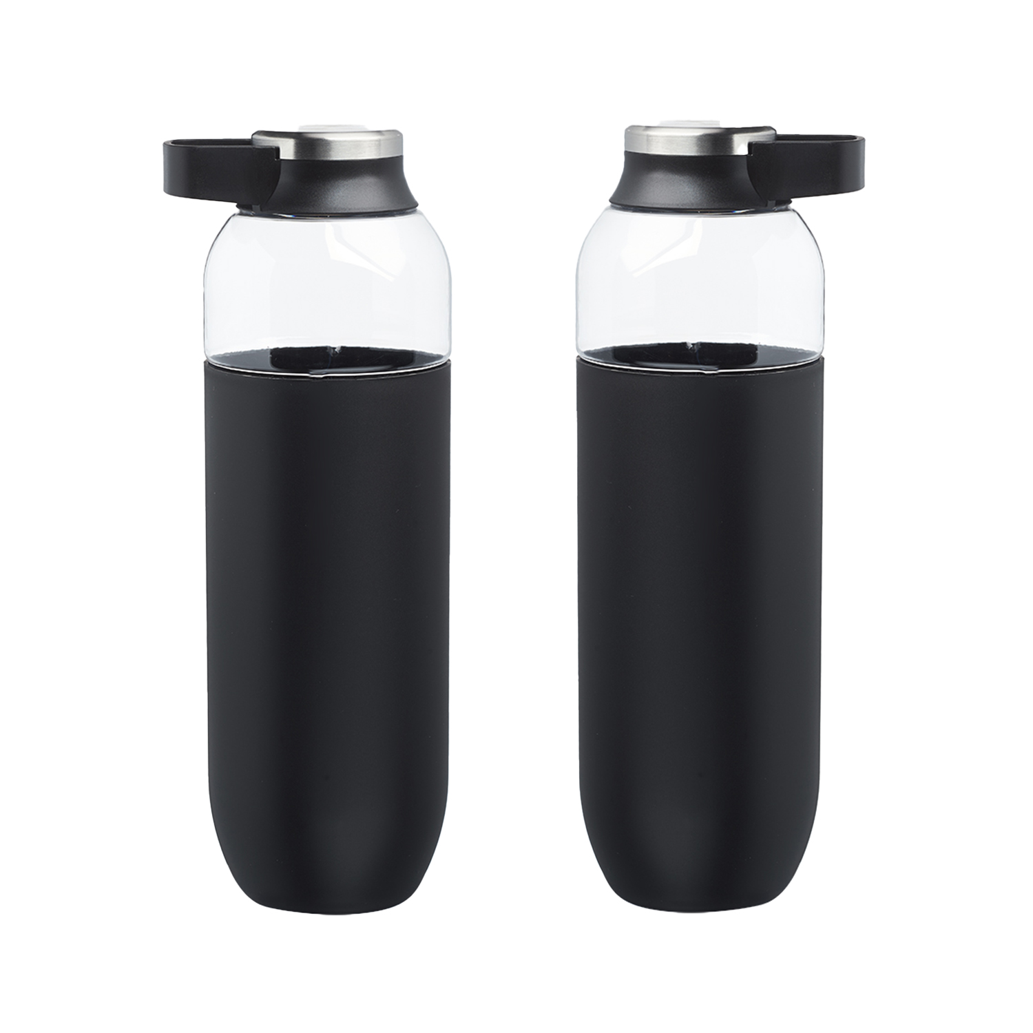 Plastic Water Bottles with Carrier Handle, 27 oz. 5