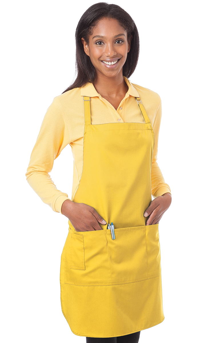 Scotchgard Treated Twill Bib Apron 31