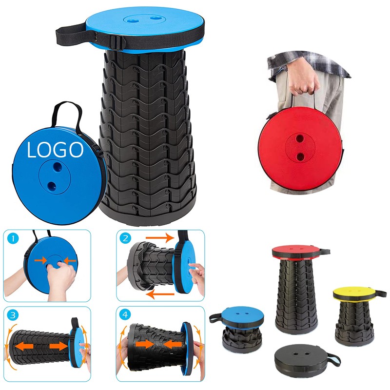 Portable Retractable Folding Stool