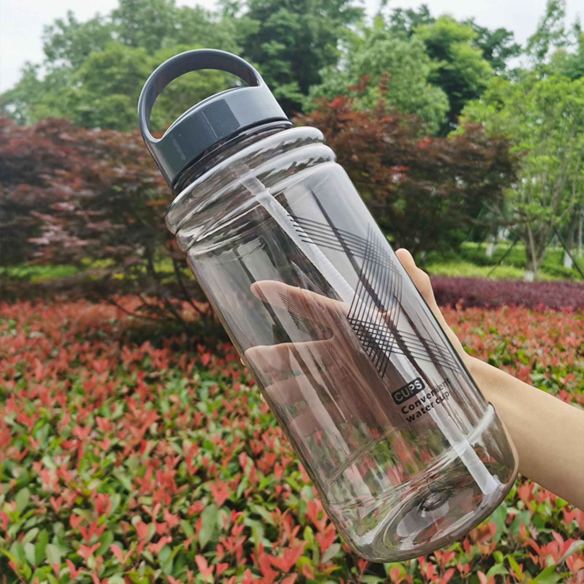 Outdoor Portable Plastic Water Bottle 5