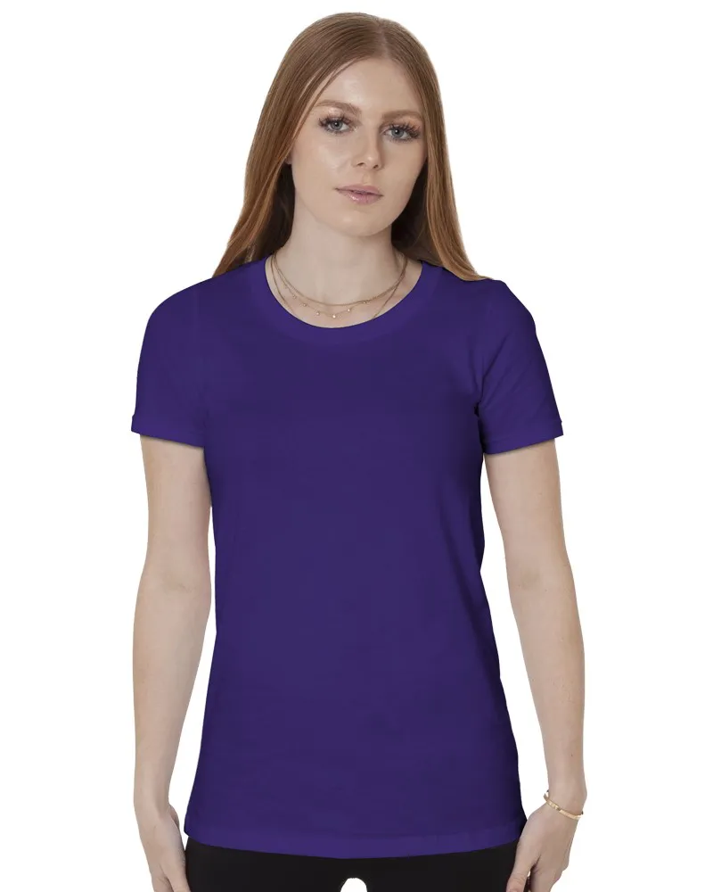 Women's Fine Jersey Crew 5