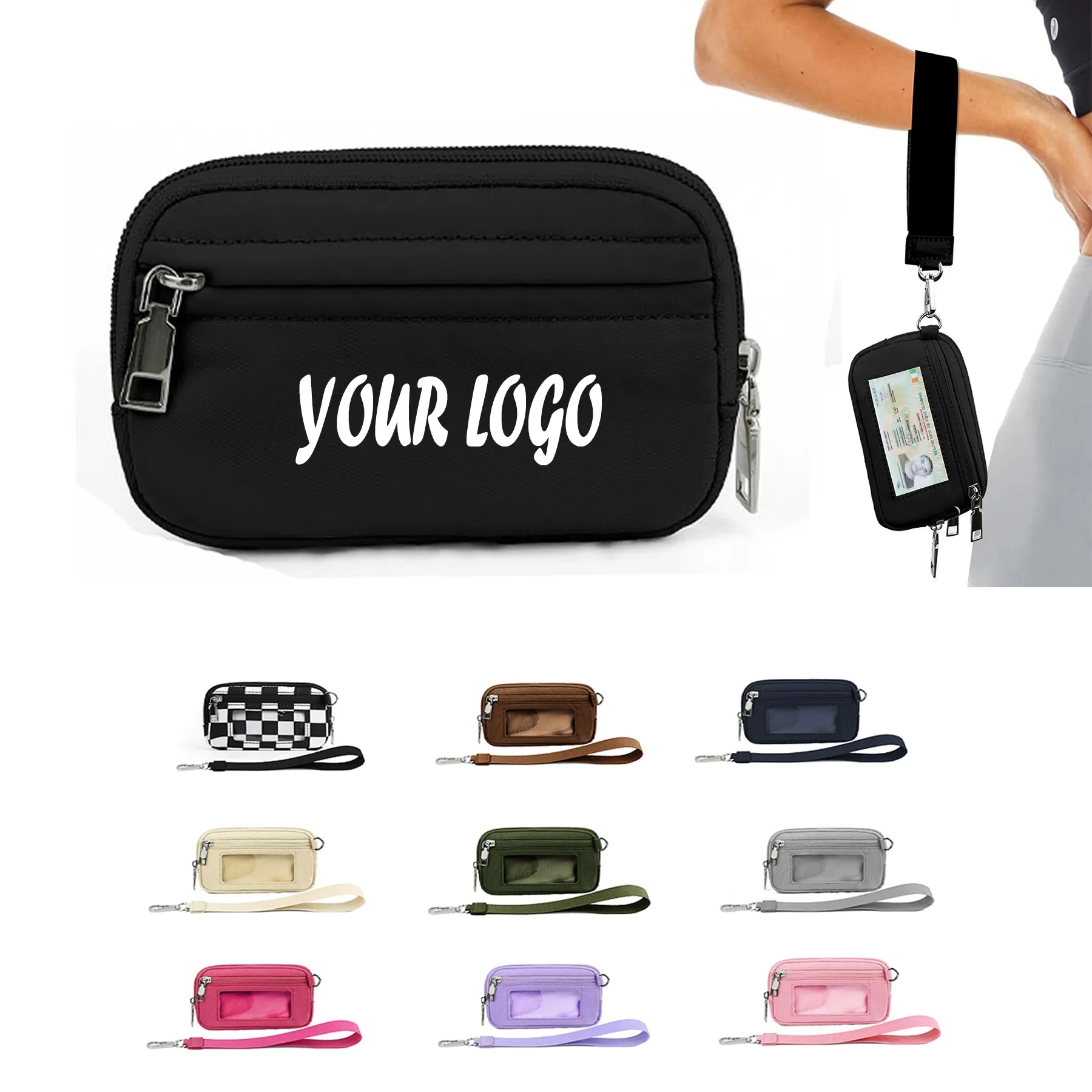 Waterproof Nylon Keychain Wallet 4