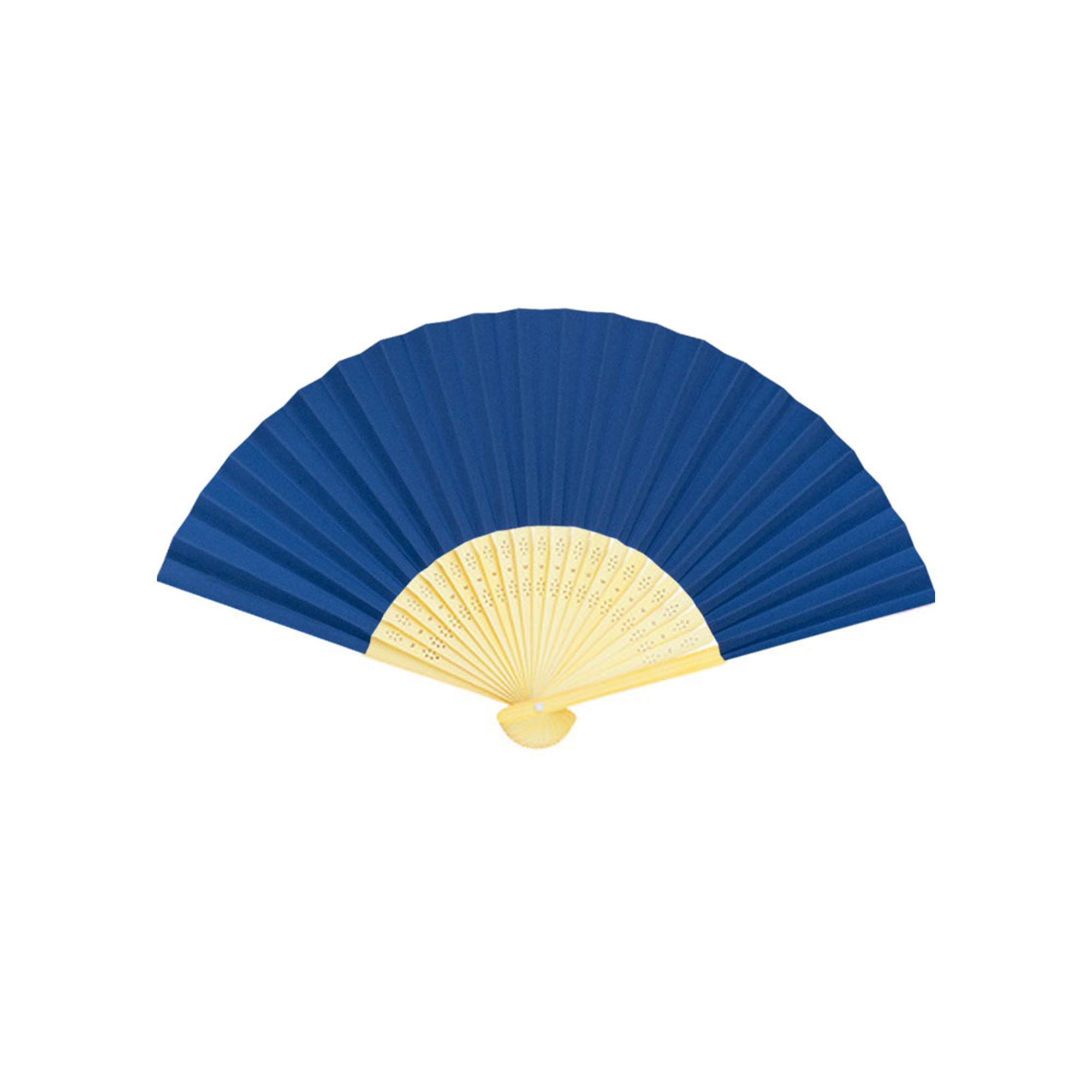 Paper Folding Hand Fan With Bamboo Frame 10