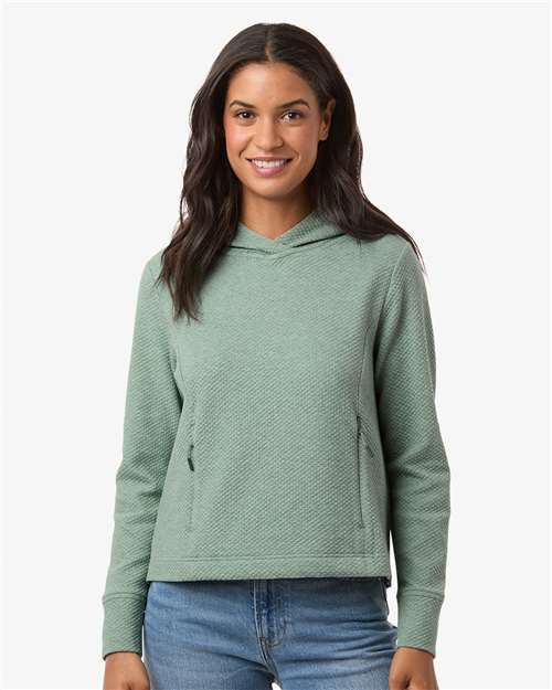 Women's Spirit Textured Hooded Pullover - NE729W 18
