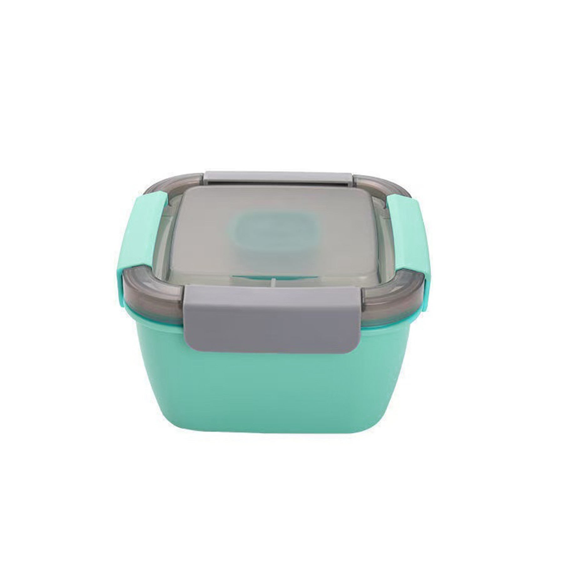 2 Layer Bento Box With Sauce Container 3