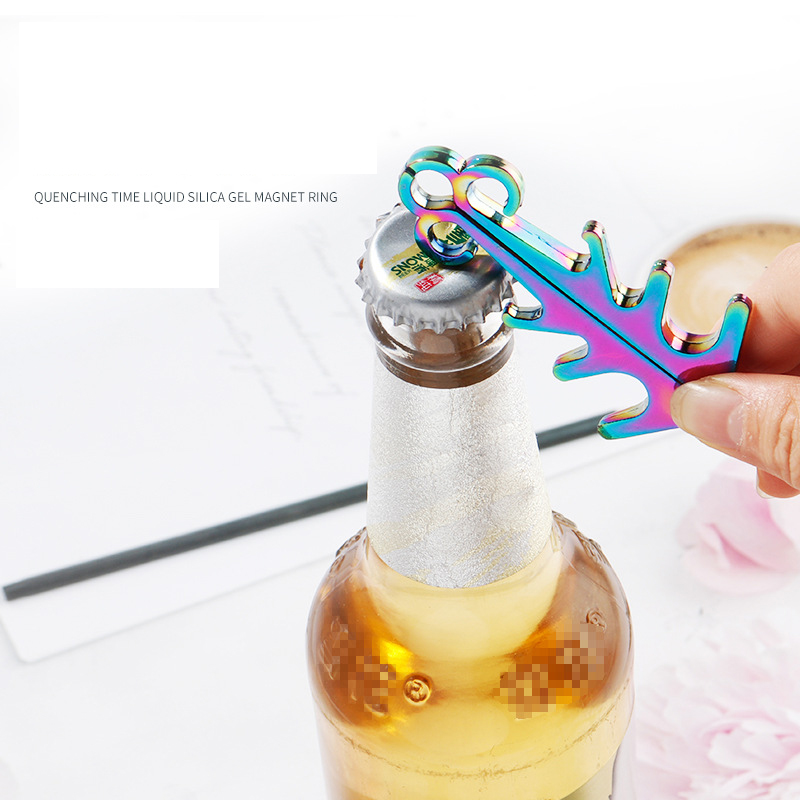 Multi-function Magnetic Bottle Opener Phone Bracket 8