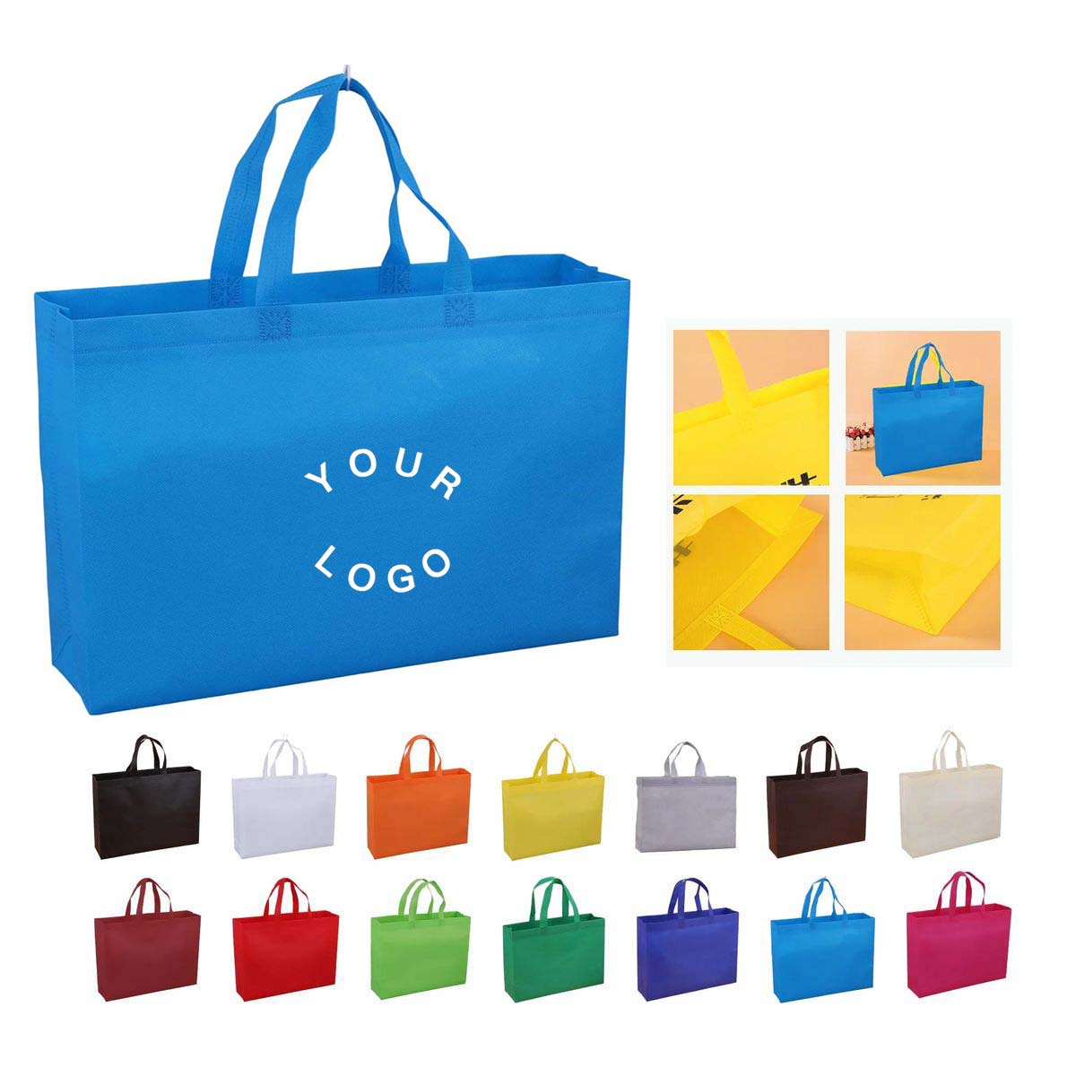 Non Woven Shopping Tote Eco Friendly Durable 11