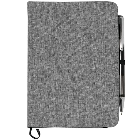 FSC® Mix 5" x 7" Heathered Bound Notebook 3
