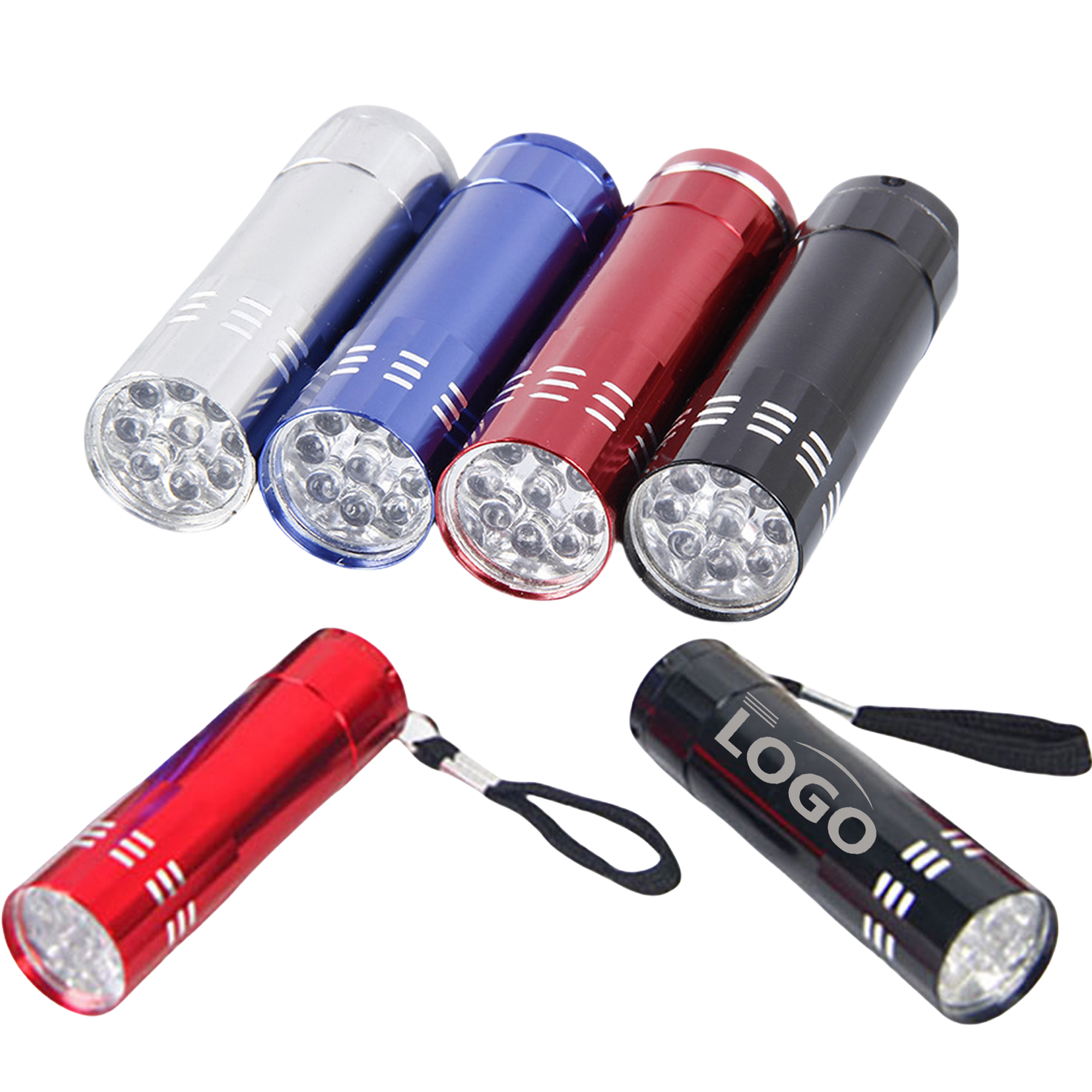 9 LED Fashion Mini Flashlight MOQ50 1