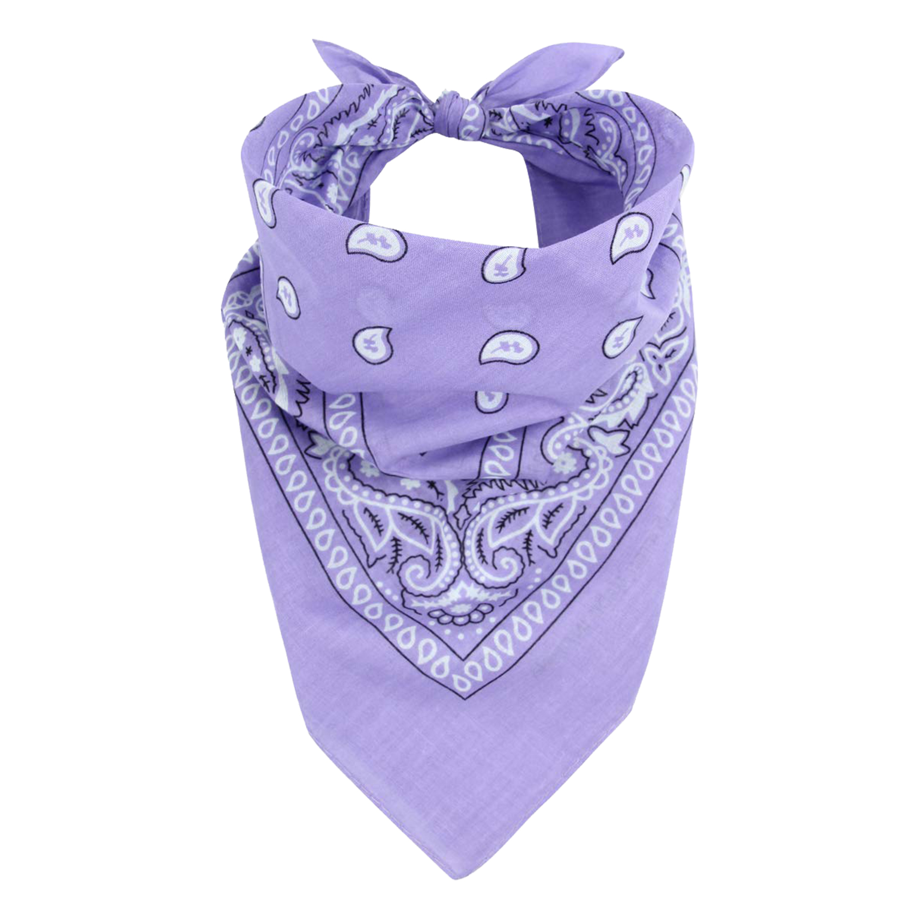 Versatile Printed Polyester Bandana 17