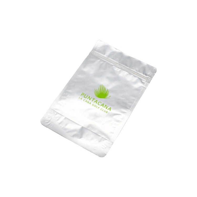 Silver Zipper Pouch 2
