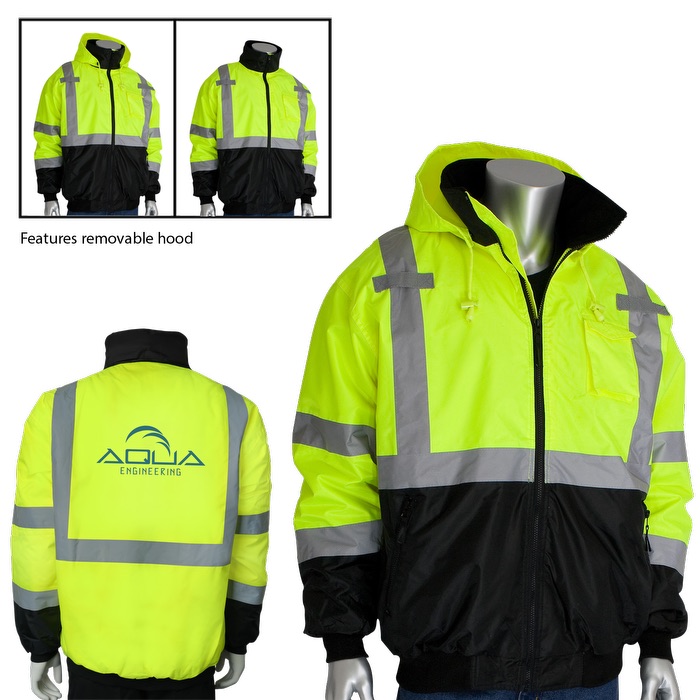 Bomber Jacket with Zip-Out Fleece Liner