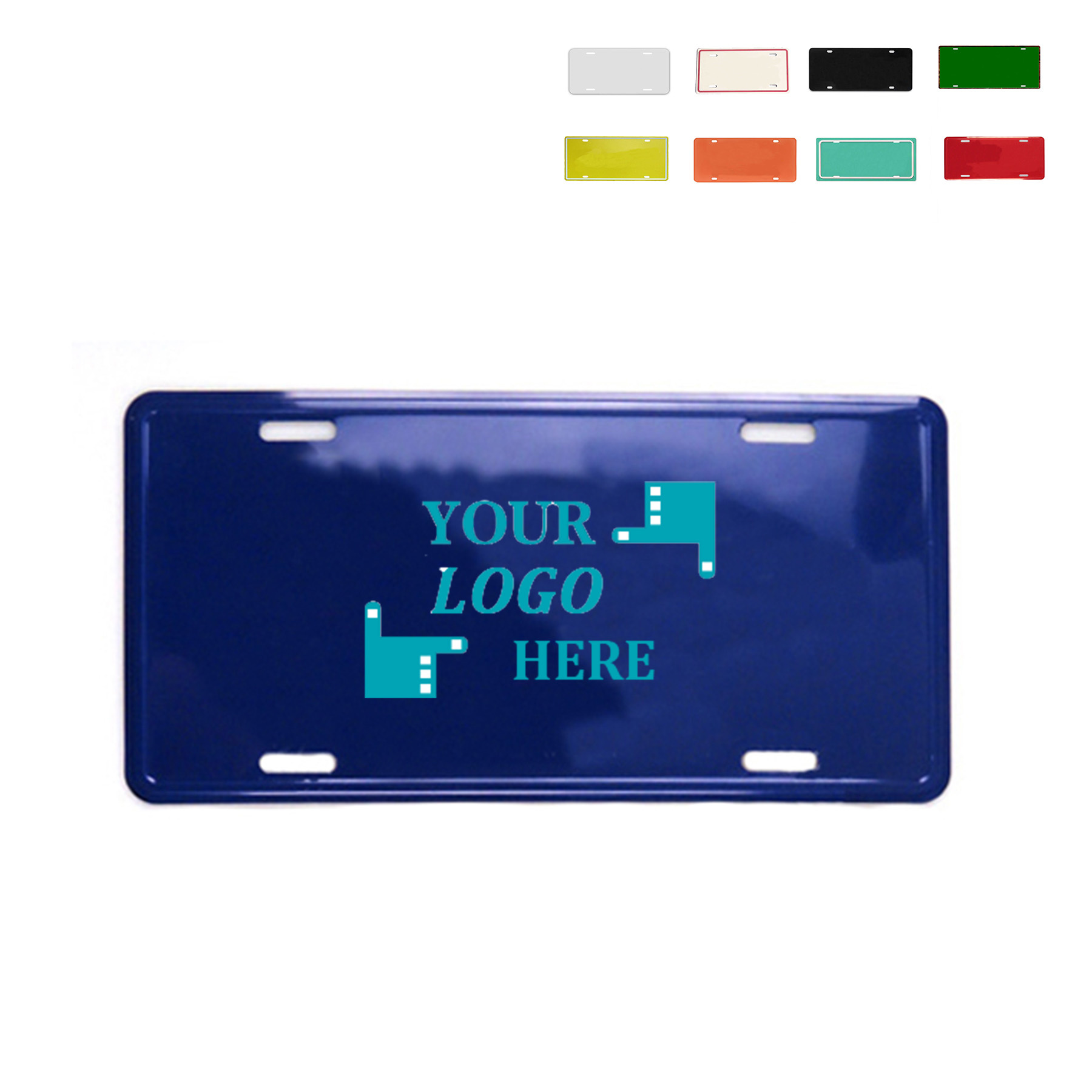 Aluminum License Plate 2