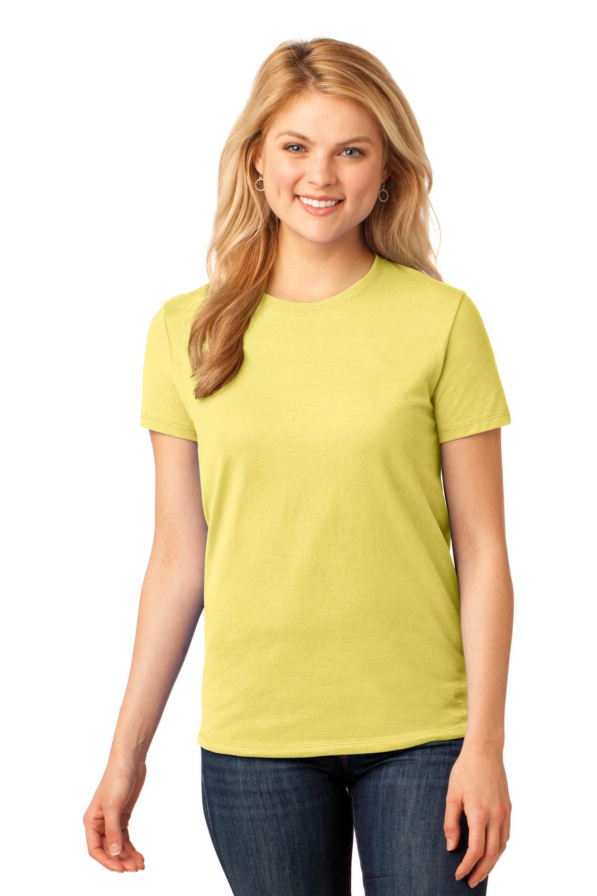 Port & Co Women's Core Cotton Tee. LPC54 153