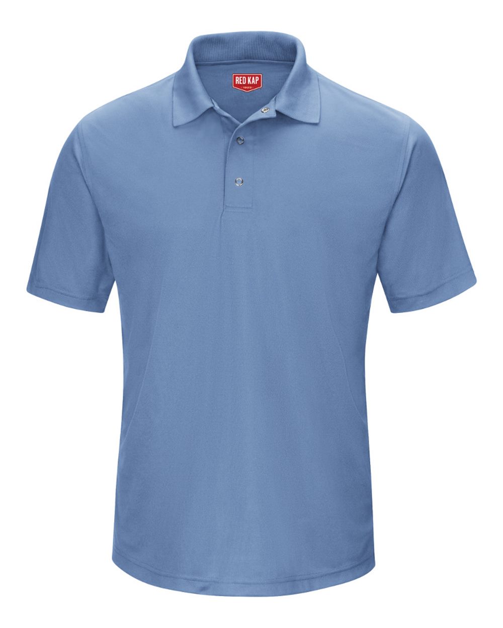 Short Sleeve Performance Knit Gripper-Front Polo
