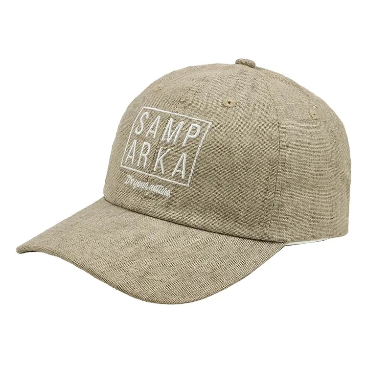 Custom 100% Hemp Baseball Cap 1