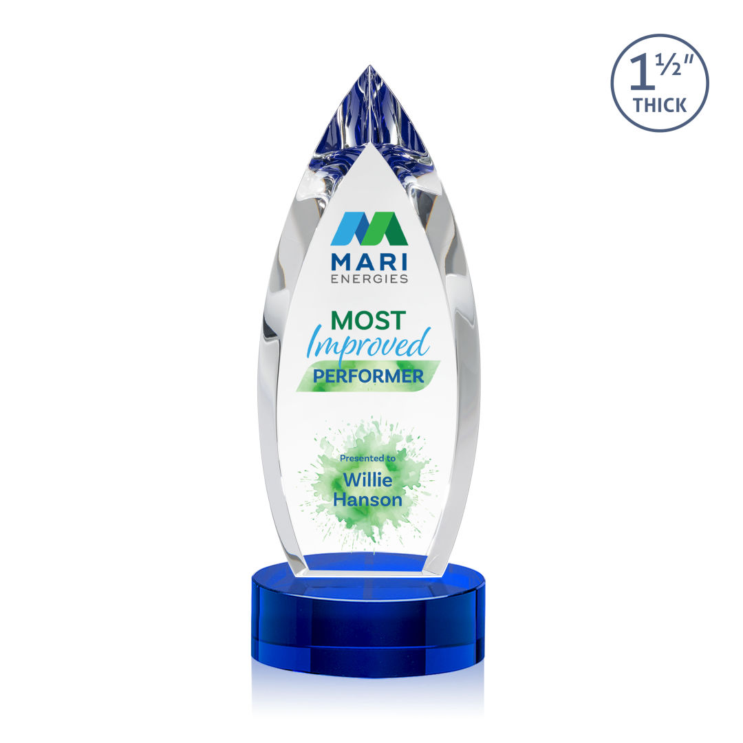 Fortier VividPrint™ Award on Base - Blue 11