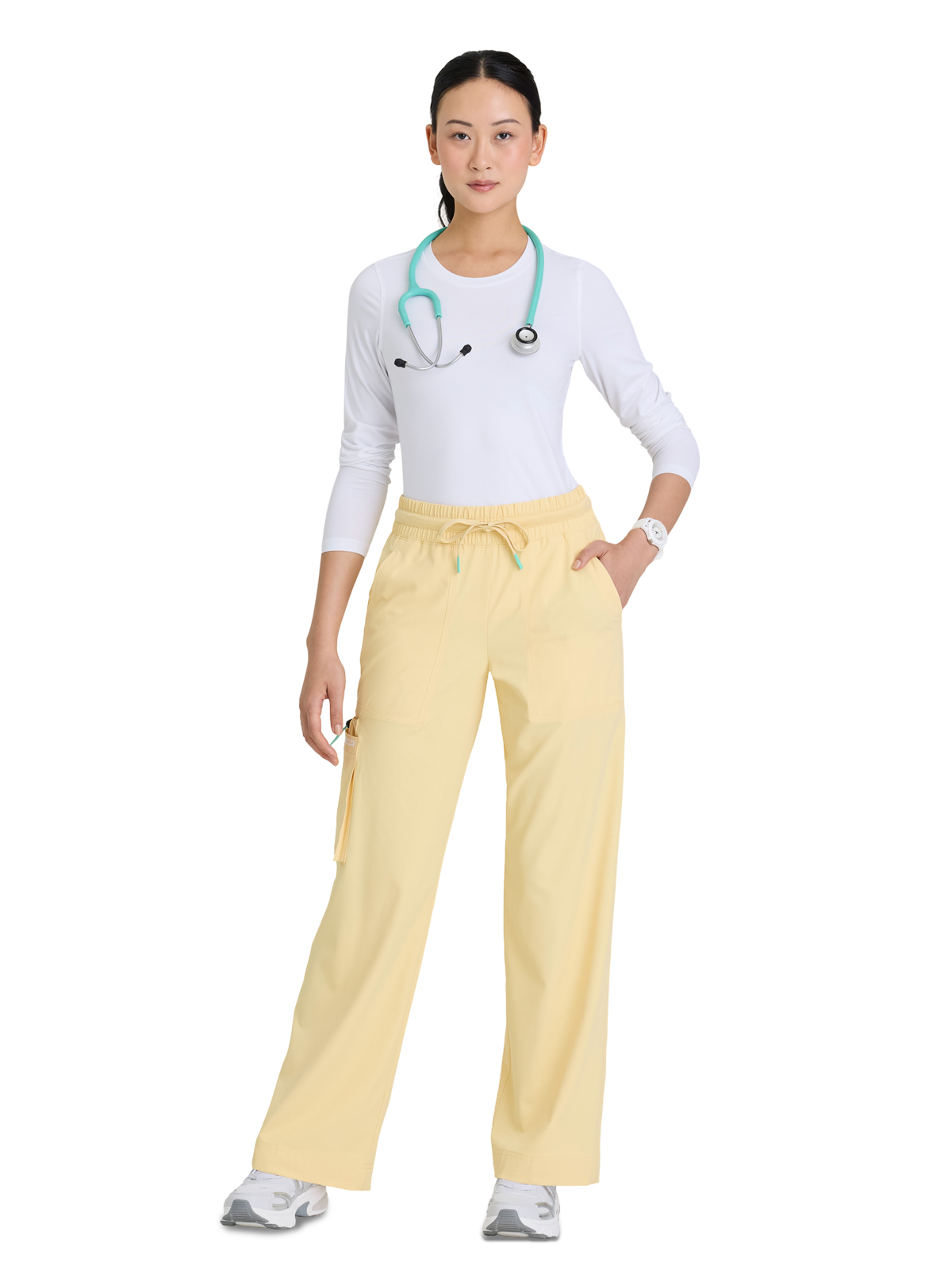 Skechers Ripstop Collection - Women's Five-Pocket Wide Leg Scout Scrub Pant 2