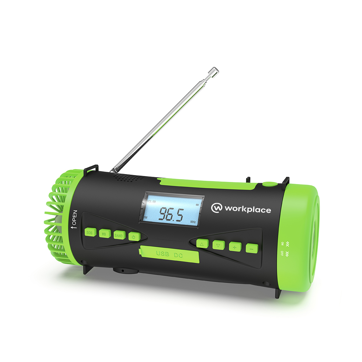 ResQ Emergency Hand Crank Weather Radio – AM/FM/NOAA, Camping Fan & 4000mAh Power Bank 10