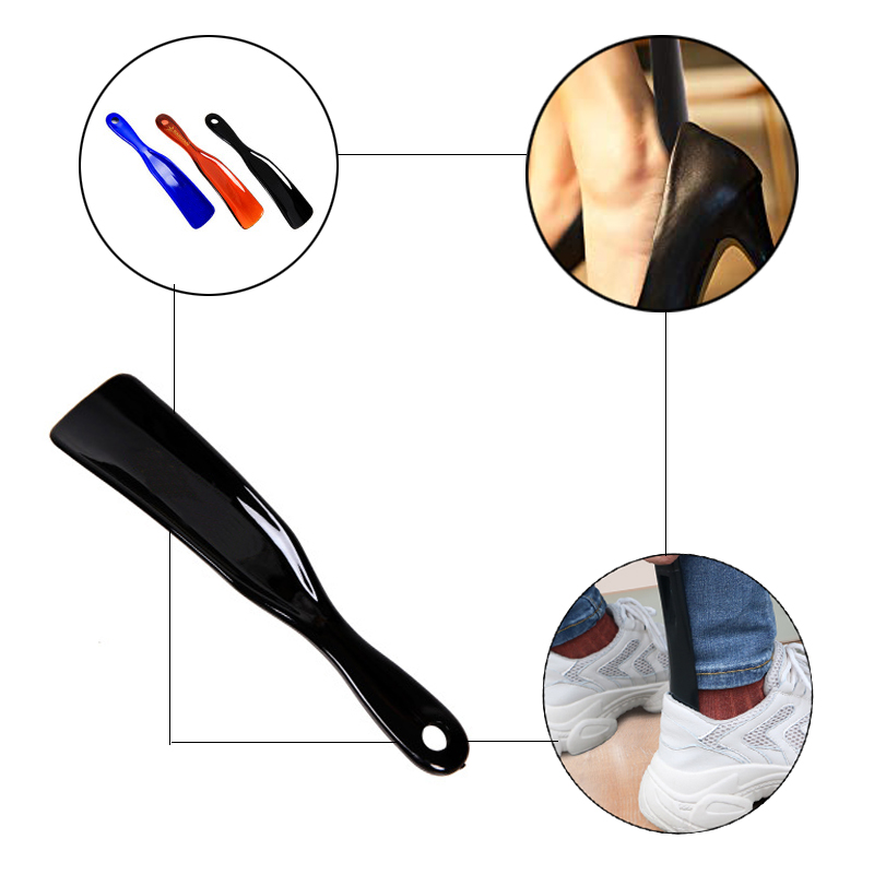 Plastic Shoehorn/Shoe Wearer With Hole 2