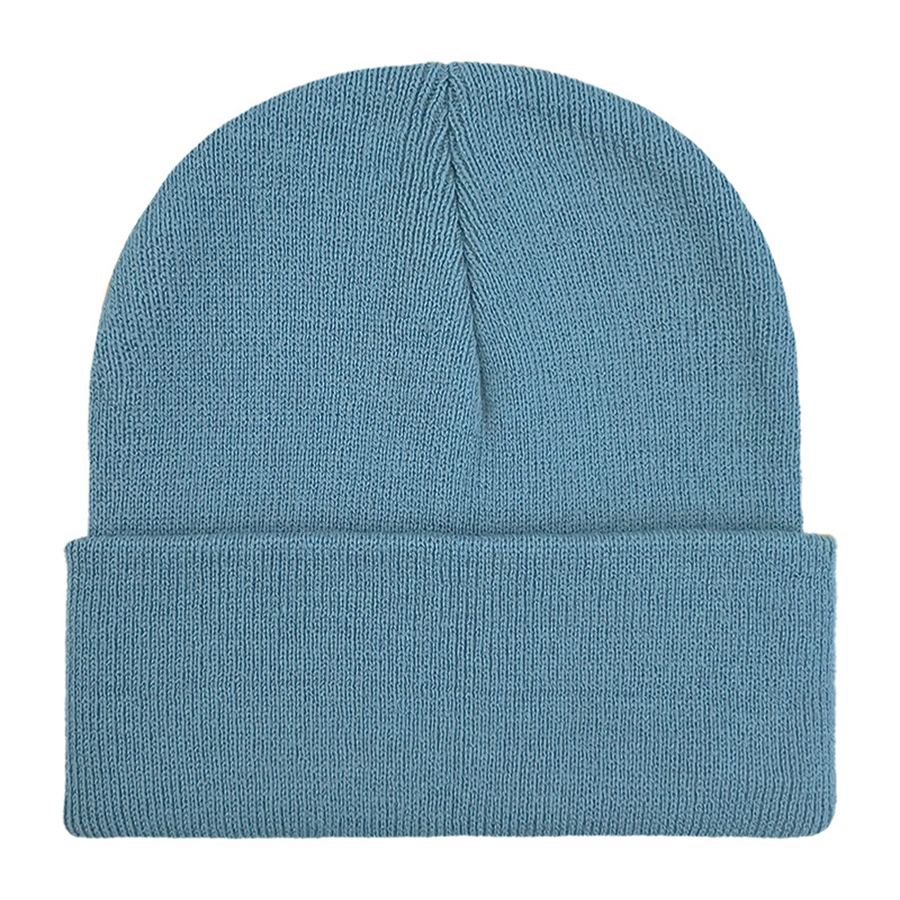 Classic Ribbed Cuffed Beanie with Custom Logo - 100% Acrylic 50