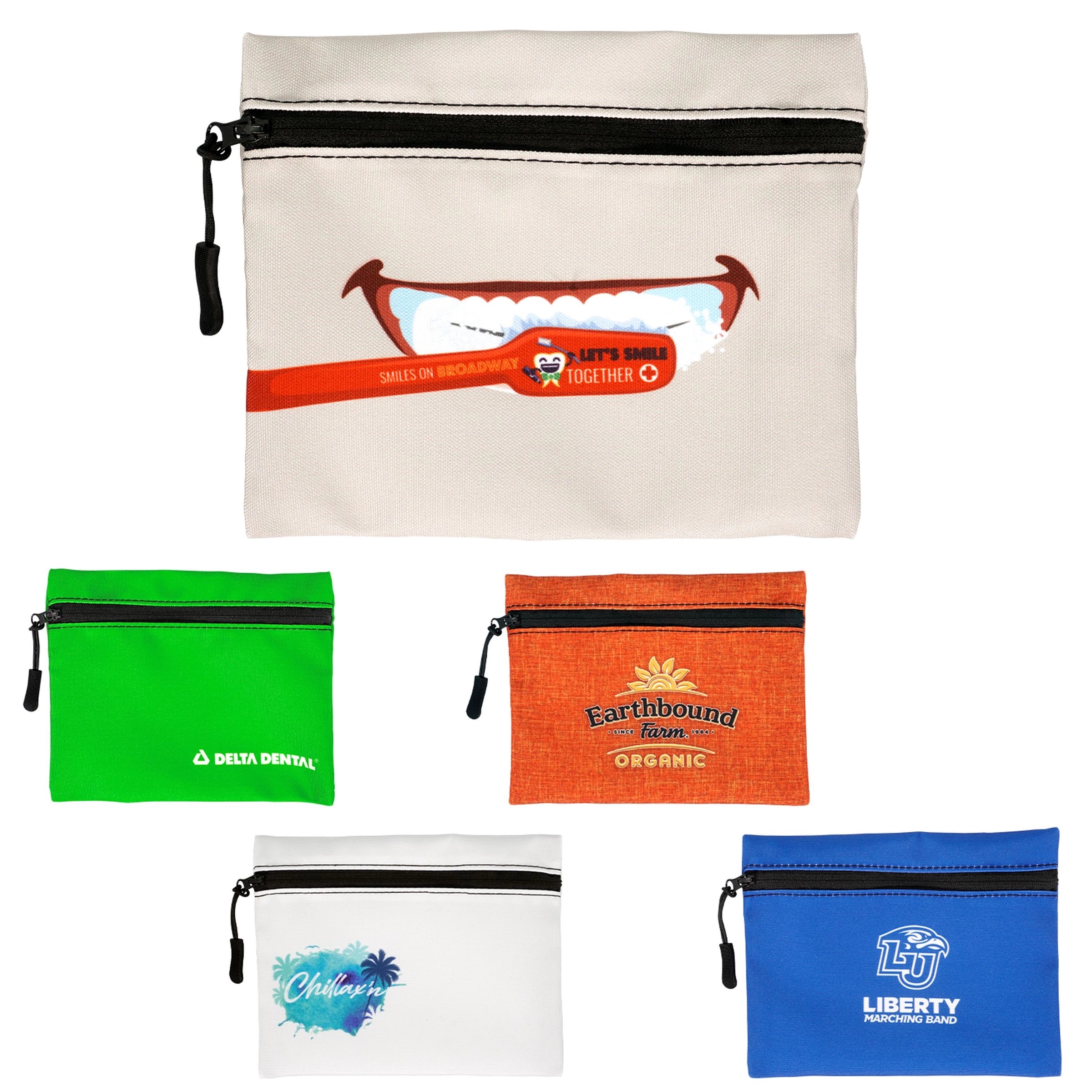 FULL COLOR SQUARE TRAVEL POUCH
