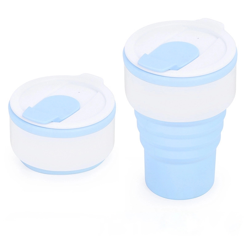 Silicone Foldable Travel Coffee Cup & Reusable To-Go Bottle 10
