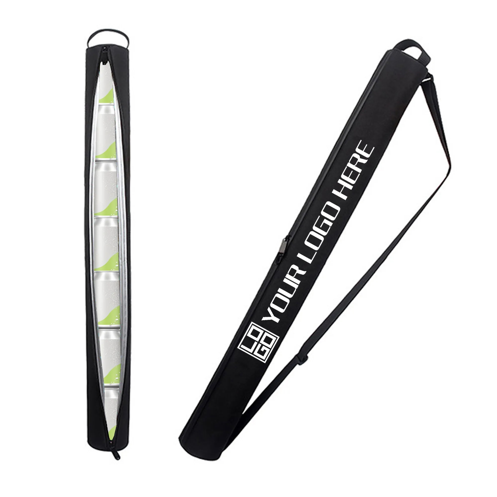 Six Can Neoprene Tube Cooler 1